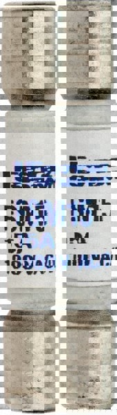 Cartridge Fast-Acting Fuse: 15 A, 1-1/2